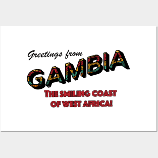 Greetings from Gambia! Posters and Art